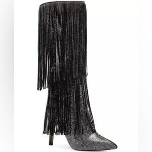 INC International Concepts Ishani Fringe Boots